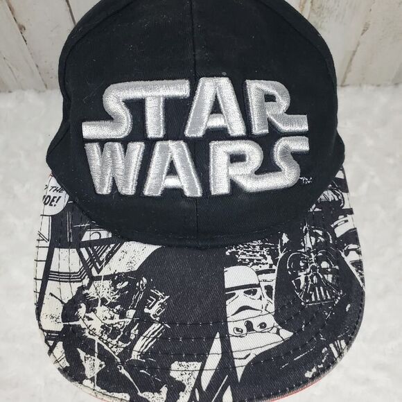 Star Wars Snapback Cap Black OS - Picture 4 of 9